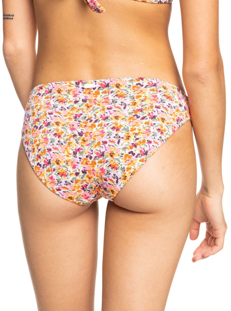 Rose Women's Roxy Printed Beach Classics Hipster Bikini Bottoms | USA DENK-69128