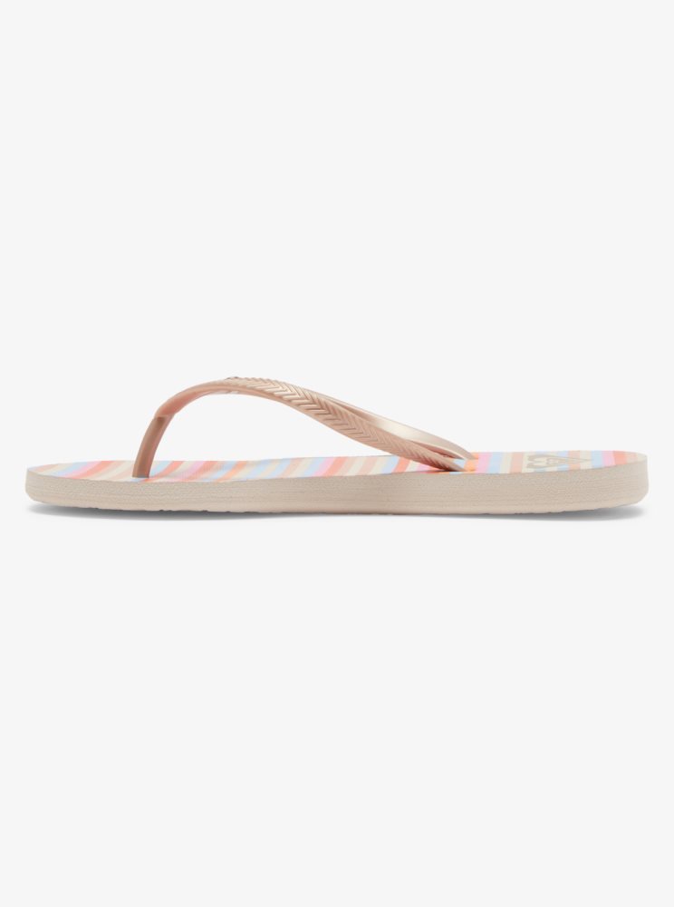 Stripes Women's Roxy Bermuda Sandals | USA EZBU-12936