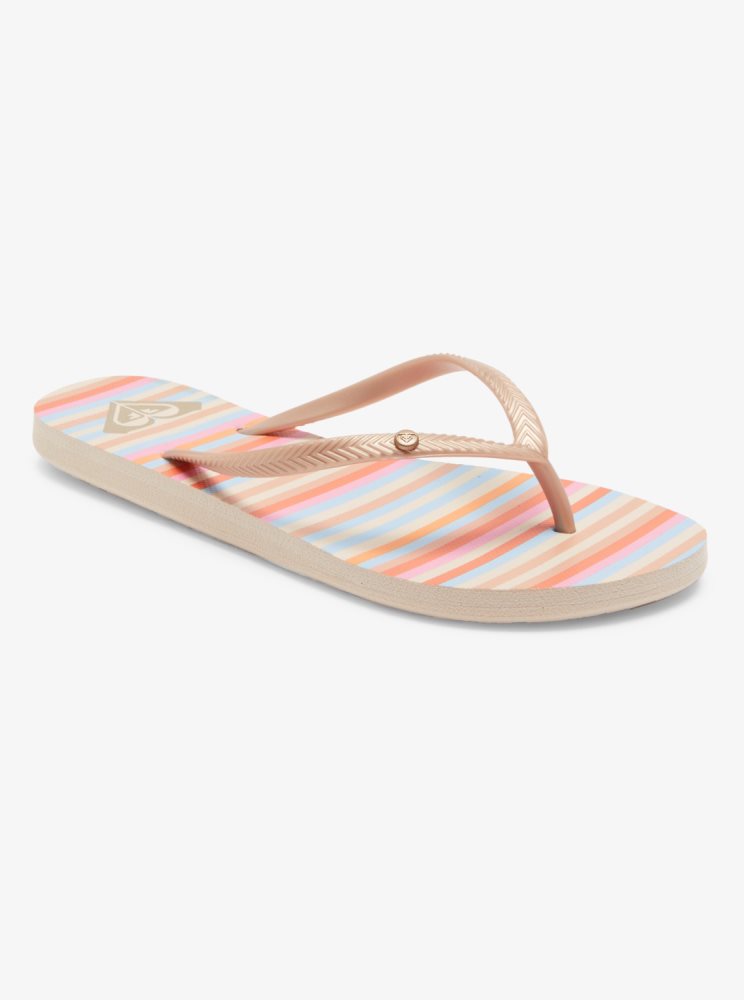 Stripes Women\'s Roxy Bermuda Sandals | USA EZBU-12936