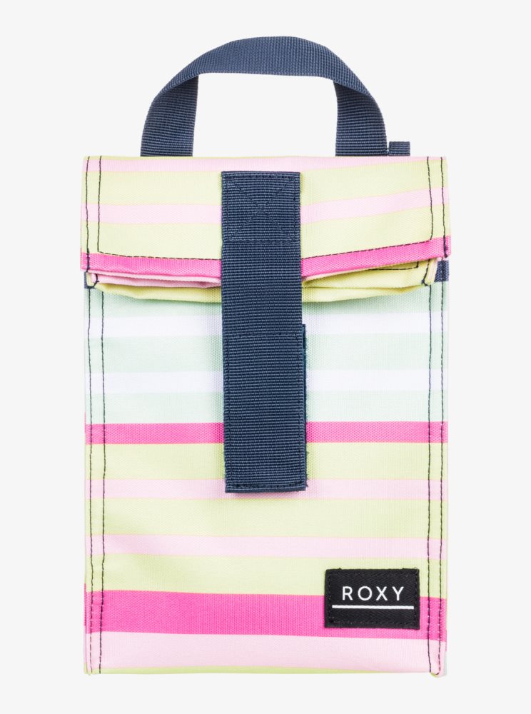 Stripes Women\'s Roxy Lunch Hour Cooler Bags | USA BQNE-96573