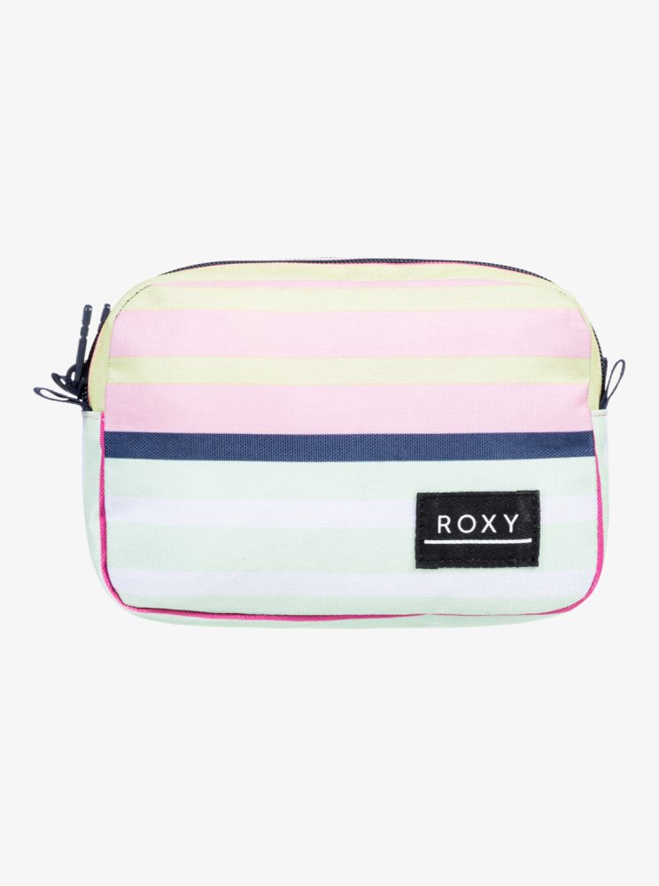 Stripes Women\'s Roxy Morning Vibes Pencil Case | USA PYGB-46832