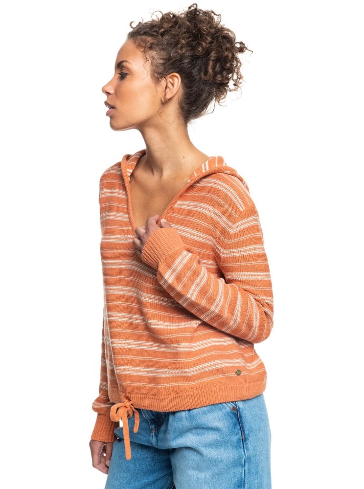 Stripes Women's Roxy Turning Out Sweaters | USA MDIS-81956