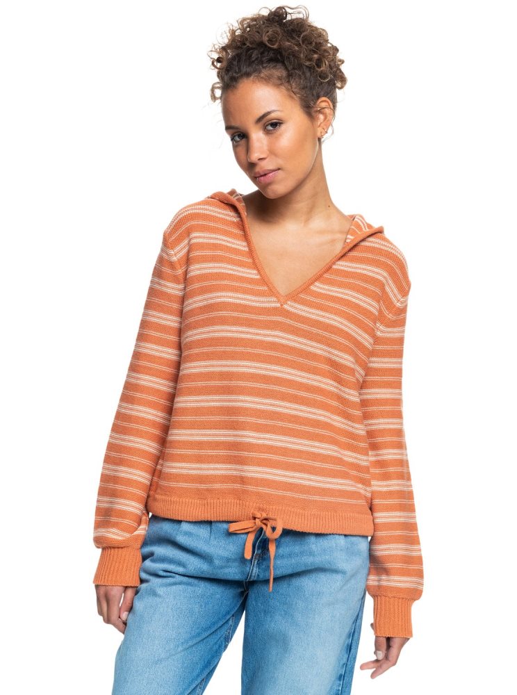 Stripes Women\'s Roxy Turning Out Sweaters | USA MDIS-81956