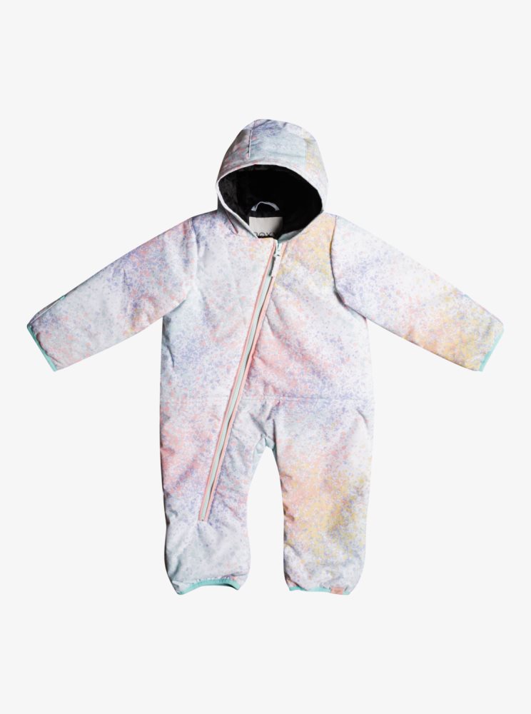 White Kids\' Roxy Rose Insulated Snow Suit Baby Ski Jackets | USA YERP-63907