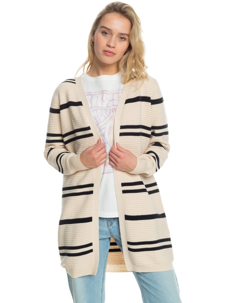 White Women's Roxy Above The Sun Cardigan | USA TJGW-83479