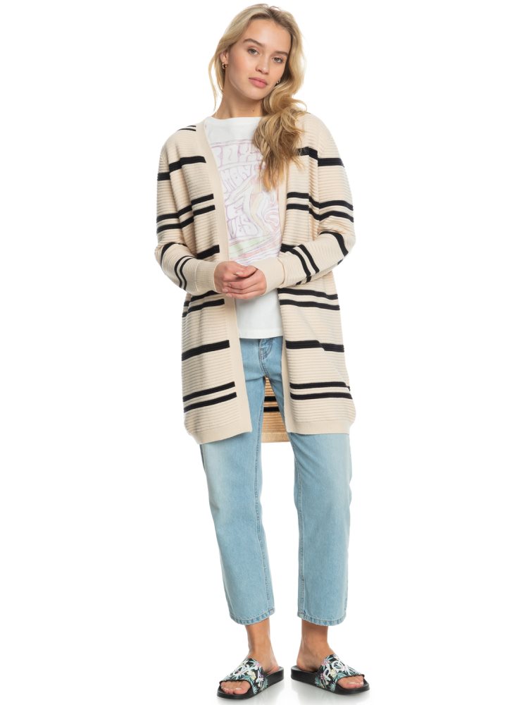 White Women's Roxy Above The Sun Cardigan | USA TJGW-83479