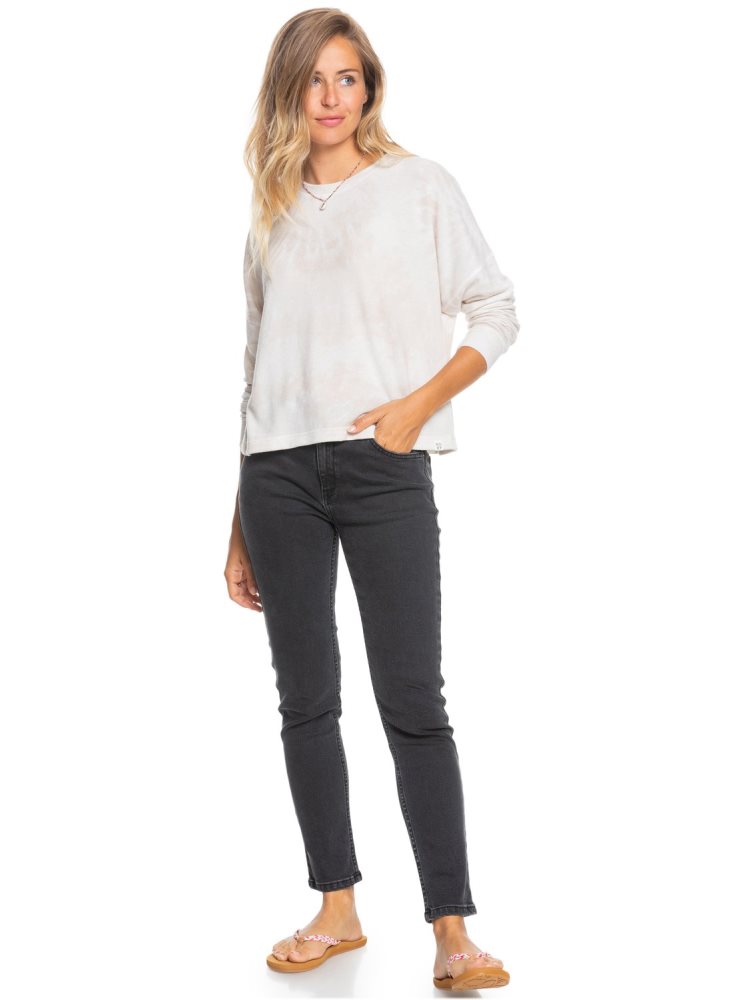 White Women's Roxy Current Mood Cozy Tops | USA OUBK-23470