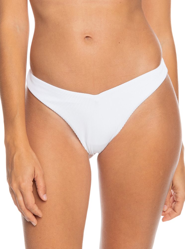 White Women's Roxy Love Cheeky Bikini Bottoms | USA NEQC-56890