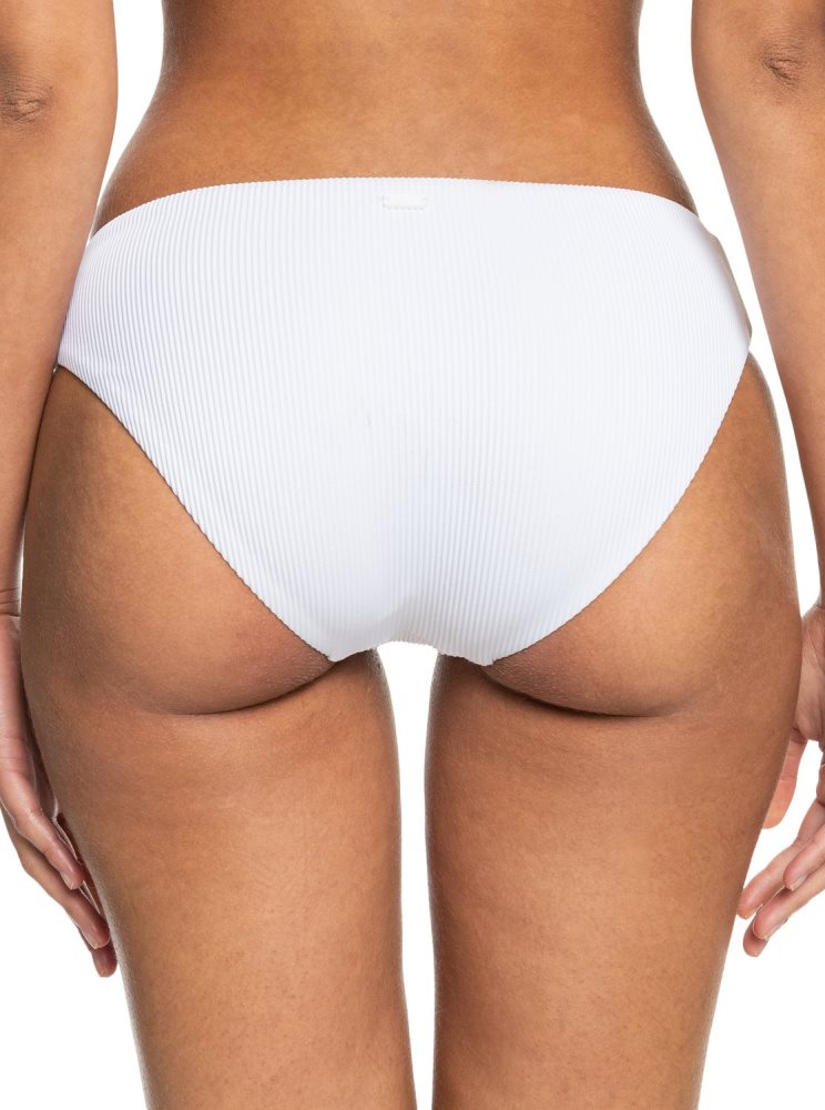 White Women's Roxy Love The Comber Hipster Bikini Bottoms | USA TBSD-25183