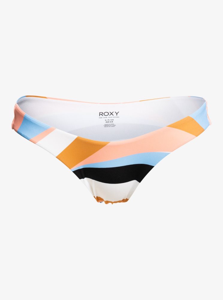 White Women's Roxy Paradiso Passport Separate Bikini Bottoms | USA OGPV-73594