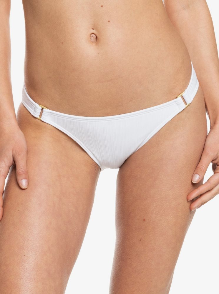 White Women\'s Roxy Shadow In The Sun Hipster Bikini Bottoms | USA CUOG-26750