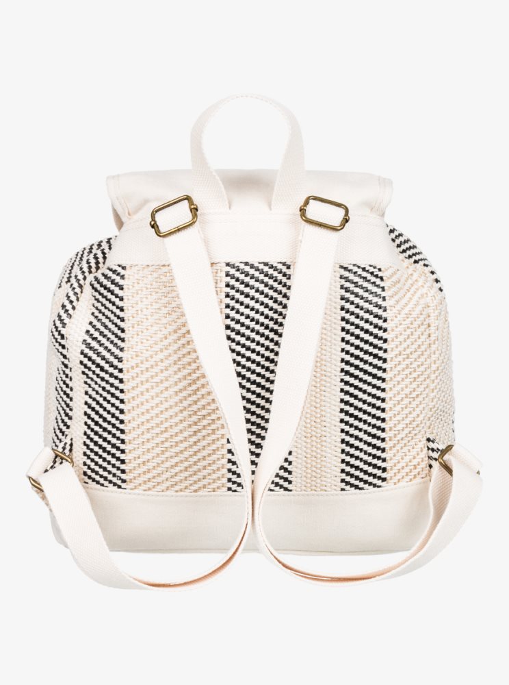 White Women's Roxy Sunny Season Beach Backpacks | USA PFRB-18930