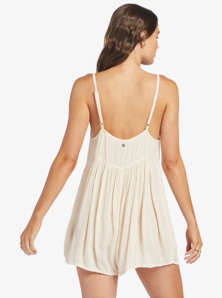 White Women's Roxy Wanderer Rompers | USA ODIL-67045