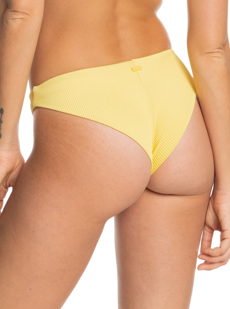 Yellow Women's Roxy Love The Baja Bikini Bottoms | USA PNBF-45017