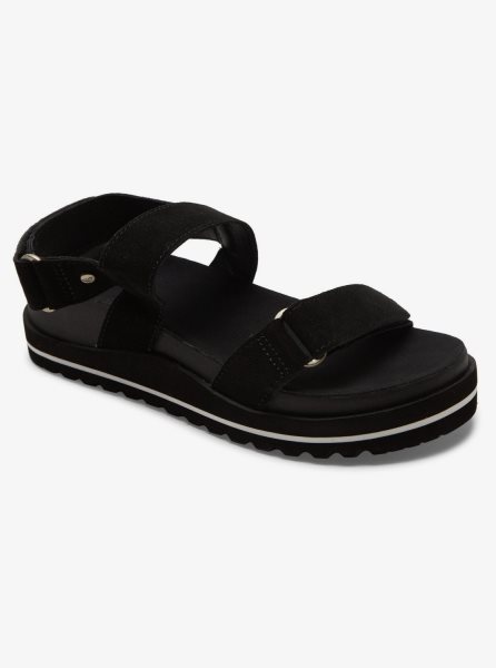 Black Women's Roxy Himari Sandals | USA REVN-04791