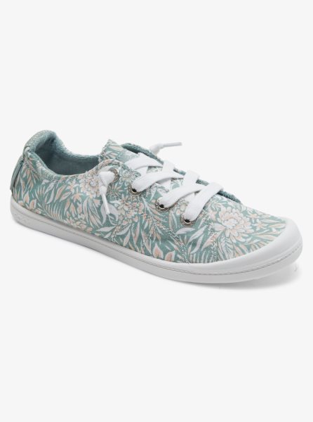 Blue Women's Roxy Bayshore Sneakers | USA QYIH-84076