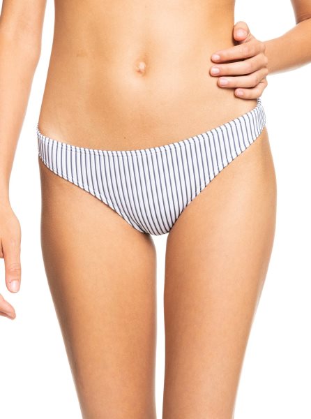 Blue Women's Roxy Coastal Escape Medium Bikini Bottoms | USA NXDC-31058