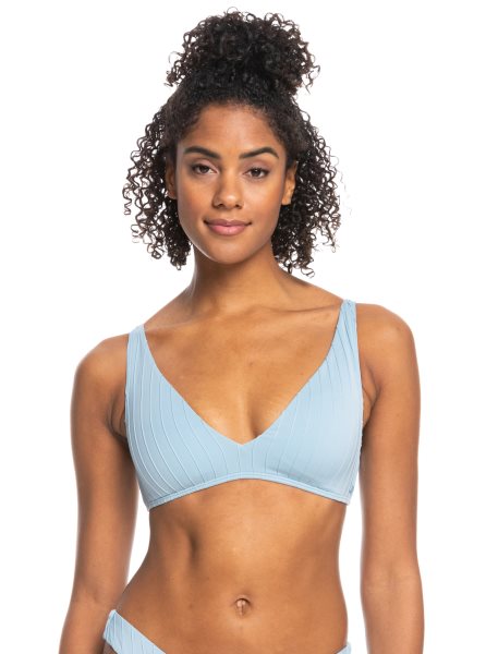 Blue Women's Roxy Love The Oceana Bikini Tops | USA RAWQ-87542