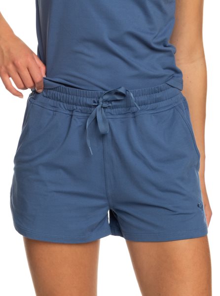 Blue Women's Roxy Naturally Active Sports Shorts | USA GAIX-81765