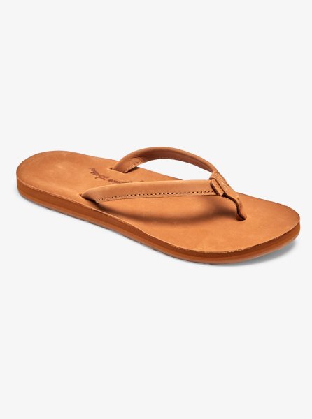 Brown Women's Roxy Lorraine Slim Sandals | USA FXMN-29356