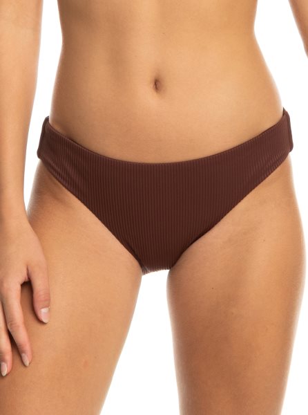 Chocolate Women's Roxy Love The Comber Bikini Bottoms | USA SEMH-21046