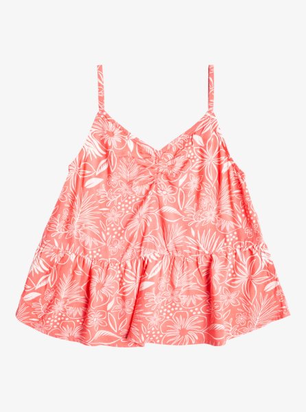 Coral Kids' Roxy 4-16 Good Old Days Strappy Tanks | USA YCZF-65839