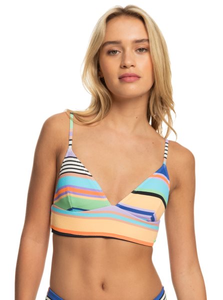 Dark Grey Women's Roxy Color Jam Tank Bikini Tops | USA ZSIY-16475