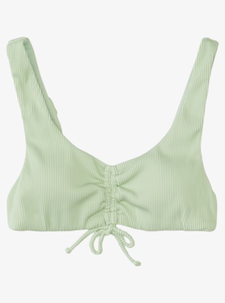 Green Women's Roxy Active Athletic Bralette Bikini Tops | USA NYRZ-84027