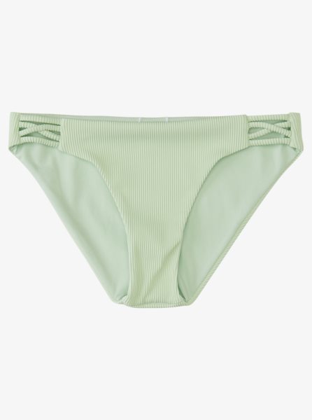 Green Women's Roxy Active Full Bikini Bottoms | USA GFJZ-17962