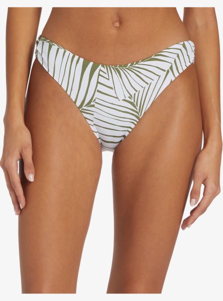 Green Women's Roxy Beach Classics Strap Hipster Bikini Bottoms | USA ILDR-37051