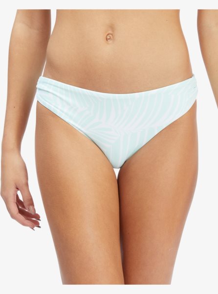 Green Women's Roxy Palm Tree Dreams Hipster Bikini Bottoms | USA XJDW-67198