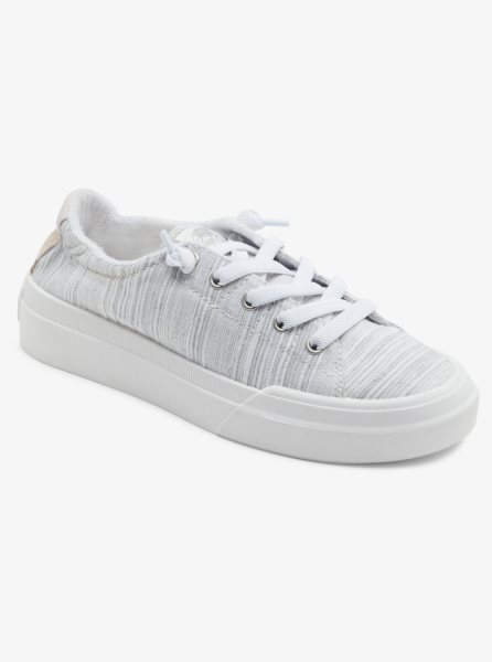 Grey Women's Roxy Rae Sneakers | USA XHIP-83167