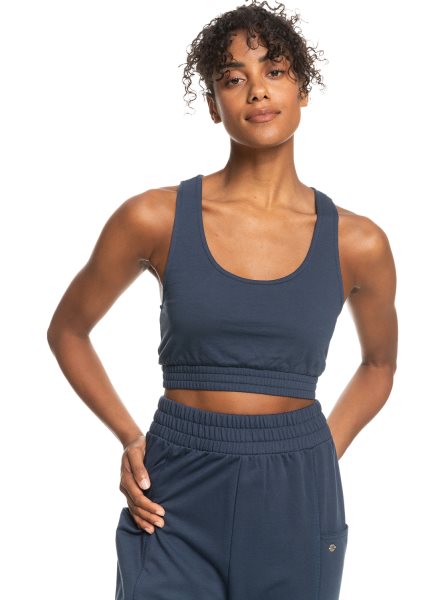 Indigo Women's Roxy Next Set Sporty Bralette Tops | USA RJTM-94851