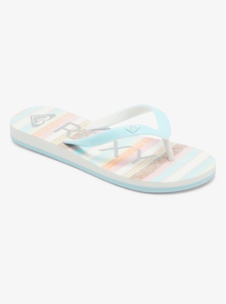 Multicolor Kids' Roxy 4-16 Tahiti Flip Flops | USA YHNK-71854