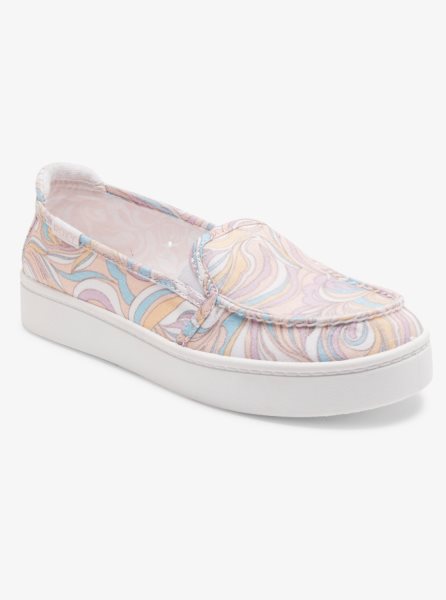 Multicolor Women's Roxy Minnow Plus Sneakers | USA RNUI-47509