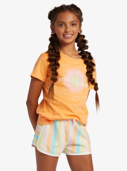 Orange Kids' Roxy 4-16 Day And Night B T Shirts | USA VAMF-40731