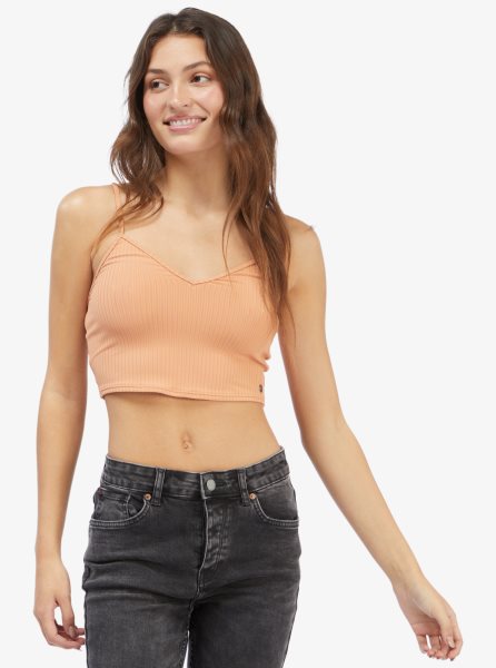 Orange Women's Roxy Brami Strappy Tops | USA KVXL-13852