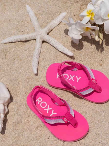 Pink Kids' Roxy Colbee Sandals | USA TBVE-90821