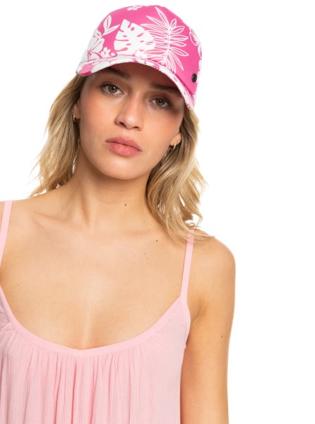 Pink Women's Roxy Beautiful Morning Trucker Hats | USA QYGF-65413