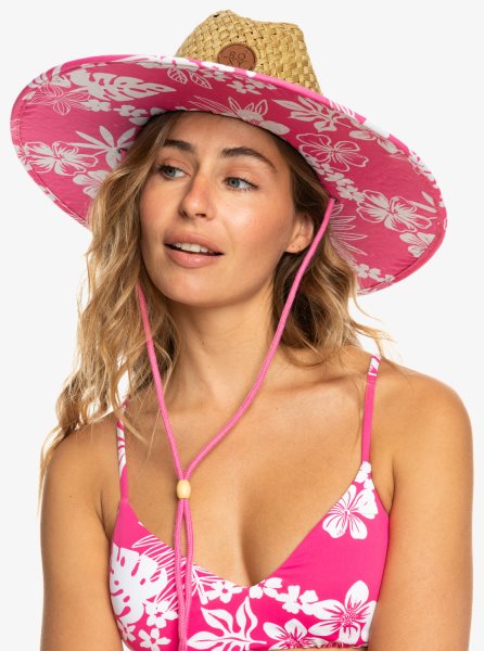 Pink Women's Roxy Pina To My Colada Sun Hats | USA EBPW-20874