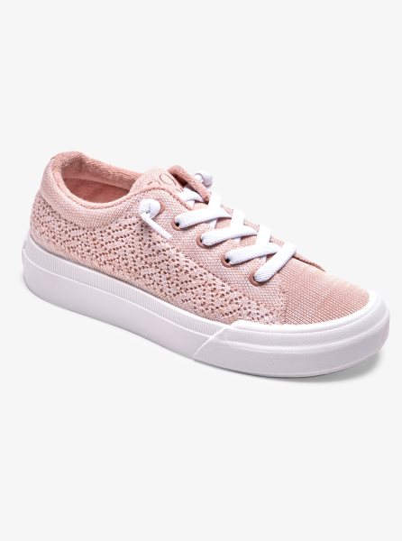 Pink Women's Roxy Rae Sneakers | USA HQRS-82360