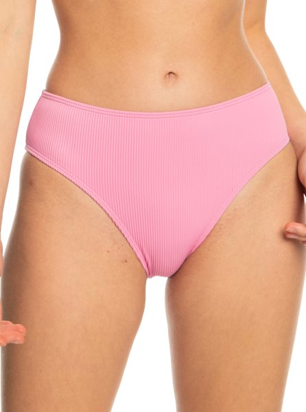 Purple Women's Roxy Active Rib High-leg Mod Bikini Bottoms | USA GJPQ-83415