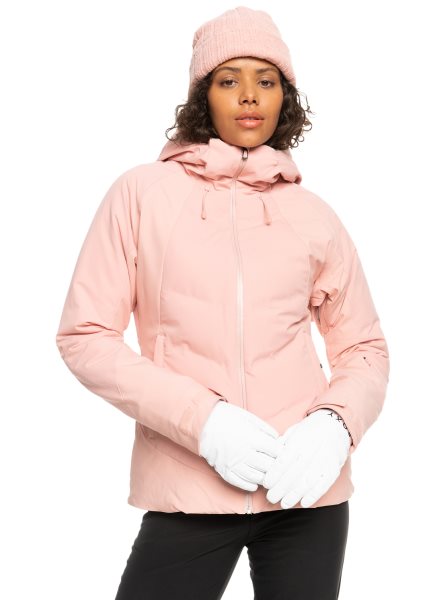 Rose Women's Roxy Dusk Insulated Ski Jackets | USA HIME-69085