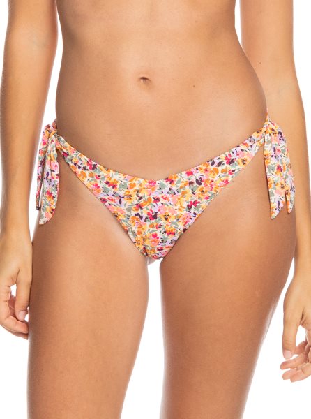 Rose Women's Roxy Printed Beach Classics Cheeky Bikini Bottoms | USA YRME-84973