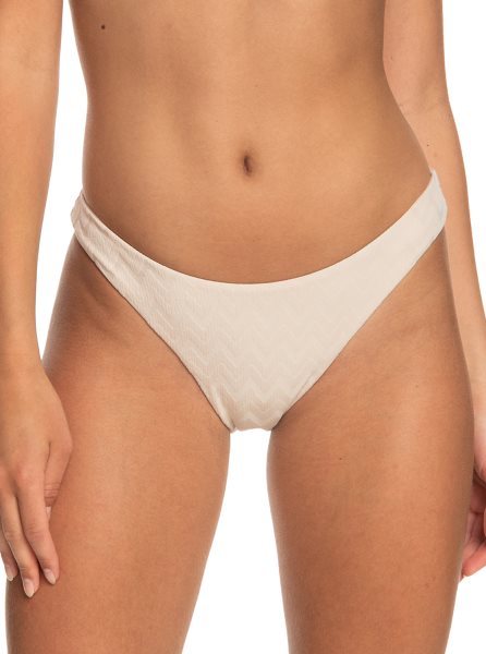 White Women's Roxy Current Coolness Cheeky Bikini Bottoms | USA JIUL-81643