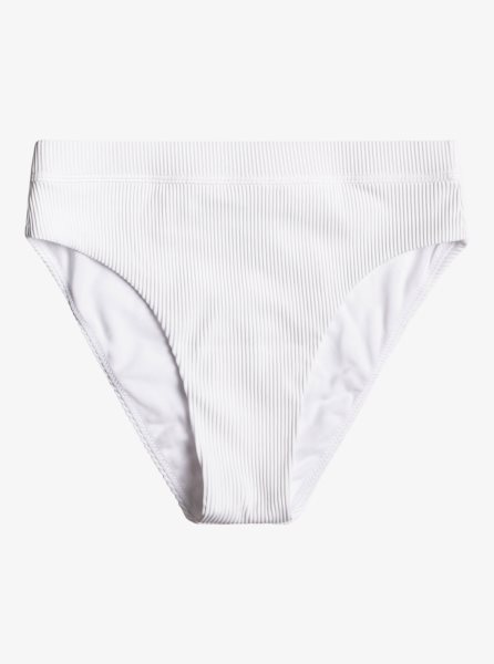 White Women's Roxy Love The Shorey Bikini Bottoms | USA ODCW-20314